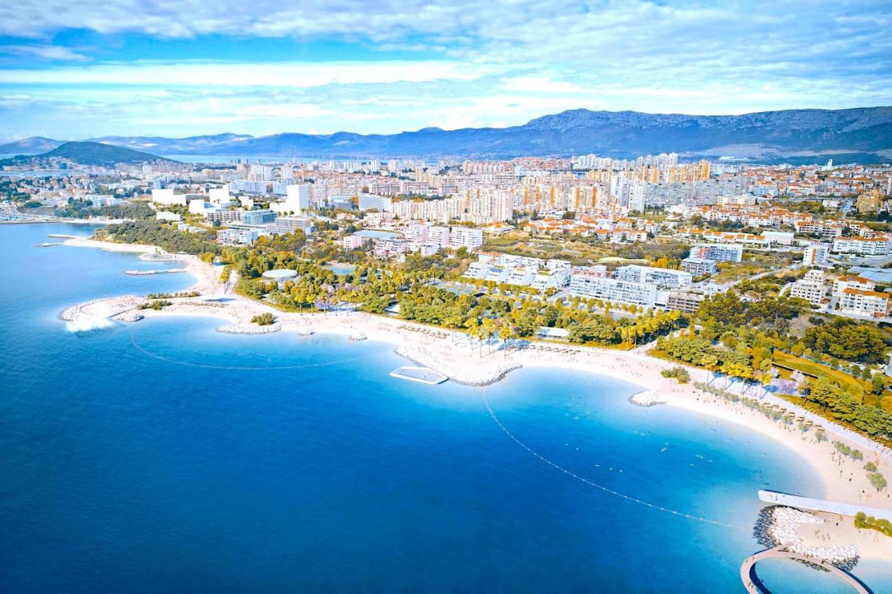 Lux Holiday Apartment Tony @ 10 Min Znjan Beach Split Exteriér fotografie